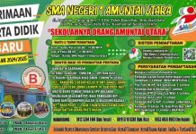 PPDB SMAN 1 Amuntai Utara Tahun Pelajaran 2024/2025 Resmi Dibuka