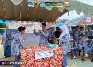 Syauqi-Efendi Terpilih Menjadi Ketua dan Waket OSIS Periode 2024/2025