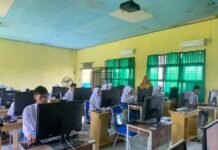 45 siswa SMAN 1 Amuntai Utara mengikuti Tes Kemampuan Akademik (TKA) Tahun 2025