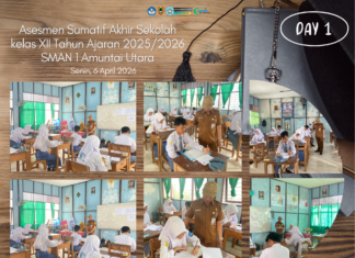 SMAN 1 Amuntai Utara melaksanakan ASAS 2026 kelas XII sebagai Evaluasi Capaian Belajar Siswa